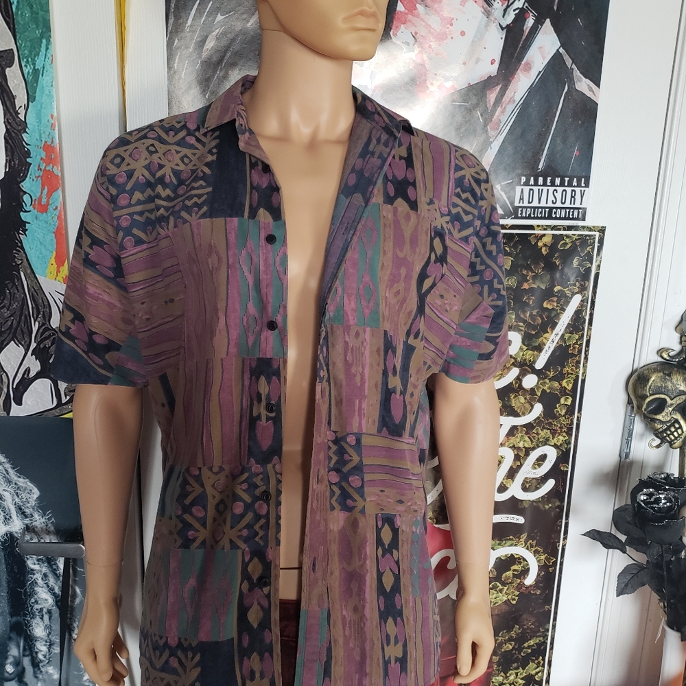 Asos Pattern Button Down - image 1